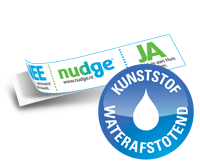 stickers kunstof / transparant/ papier